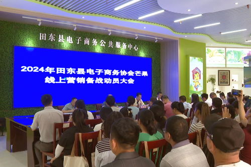 搭乘電商快車，田東芒果香飄萬里